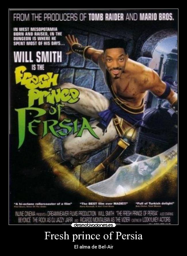 Fresh prince of Persia - El alma de Bel-Air