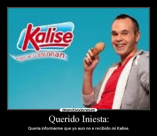 Querido Iniesta: - 