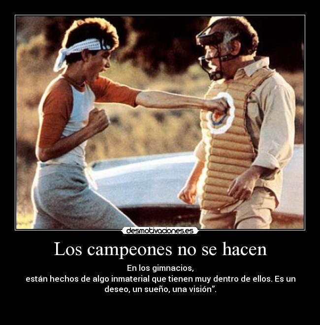 carteles campeongimnacioentrenamientosuenodeseomotivacion desmotivaciones