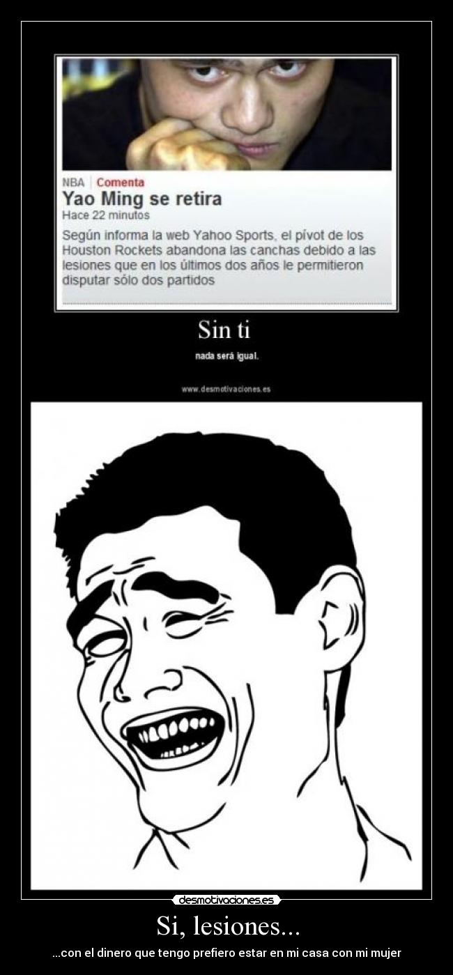 Si, lesiones... - 