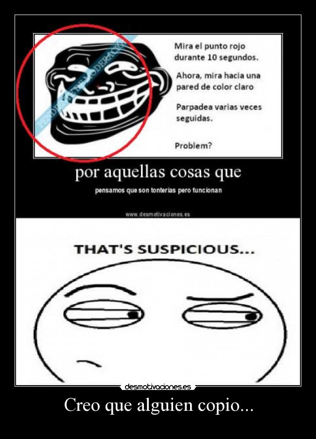 Creo que alguien copio... -
