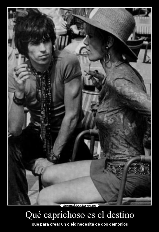Qué caprichoso es el destino - 