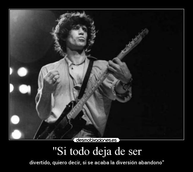 Si todo deja de ser - 