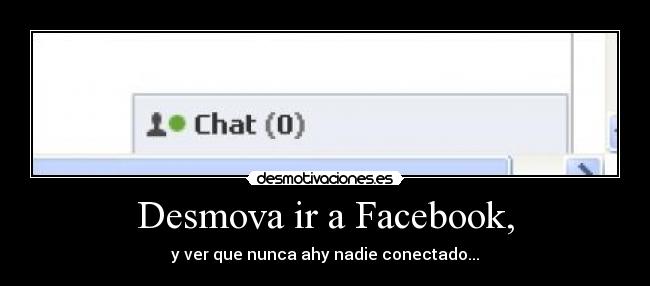 Desmova ir a Facebook, - 