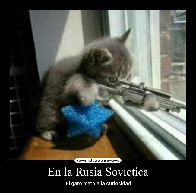 En la Rusia Sovietica - El gato mató a la curiosidad