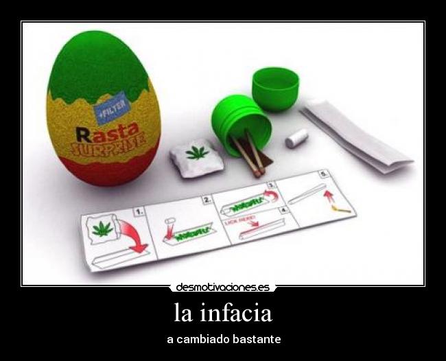 la infacia - a cambiado bastante