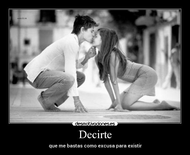 Decirte -
