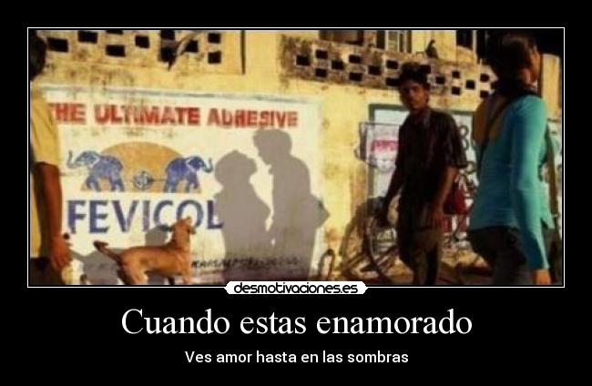 Cuando estas enamorado -