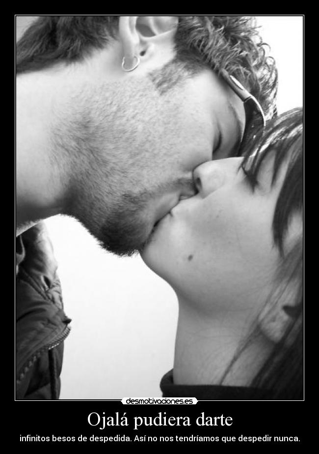 Ojalá pudiera darte -