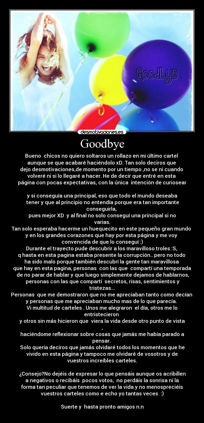 Goodbye - 