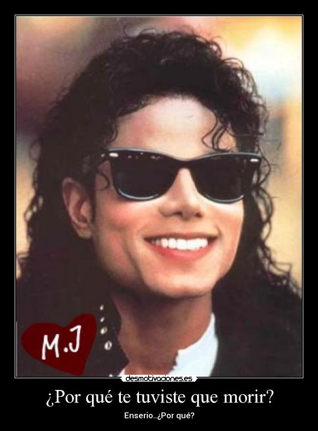 ¿Por qué te tuviste que morir? -