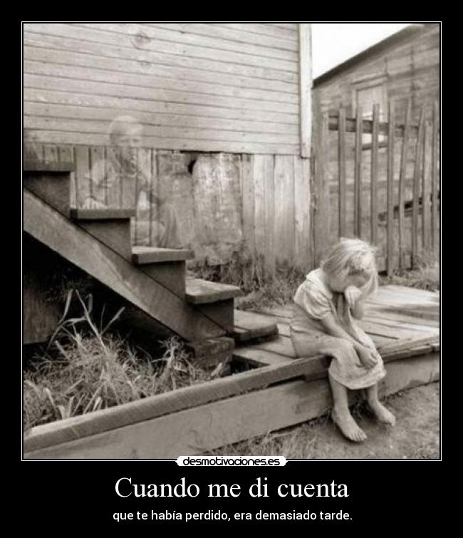 Cuando me di cuenta - 