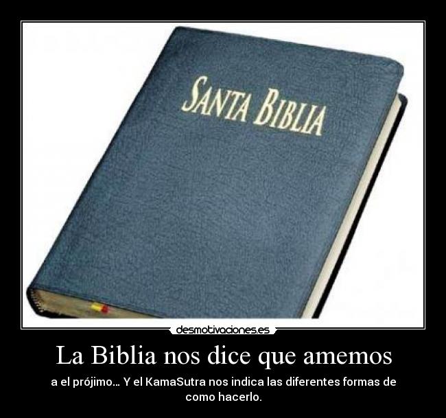 La Biblia nos dice que amemos - 