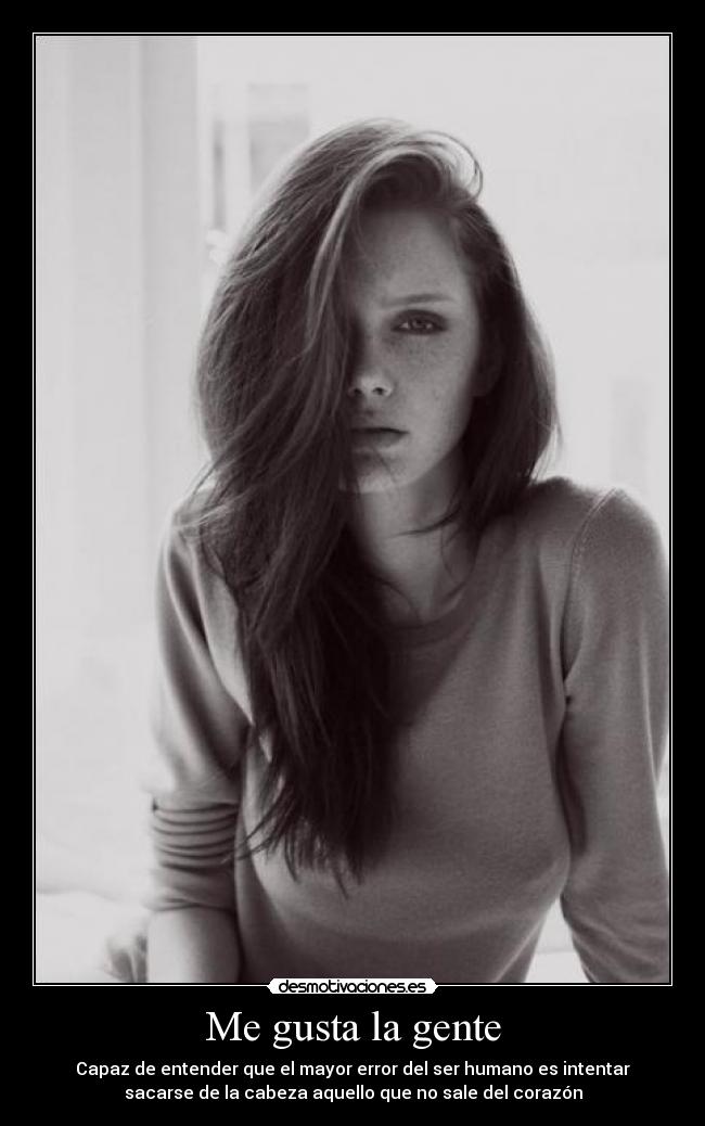 Me gusta la gente -