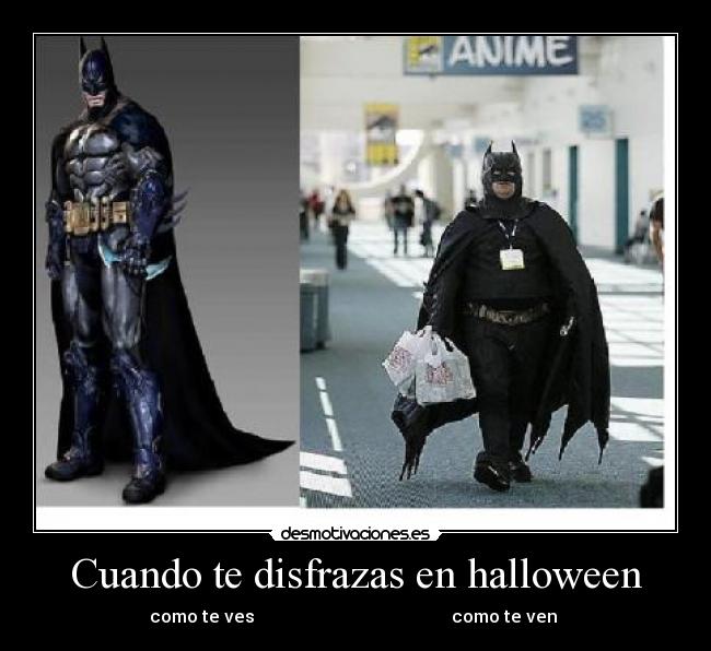 Cuando te disfrazas en halloween - 
