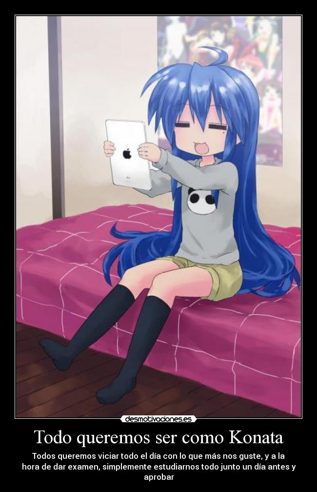 carteles konata desmotivaciones