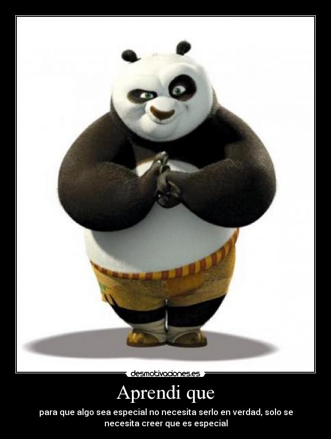 carteles esperanza especial aprendi kung panda desmotivaciones
