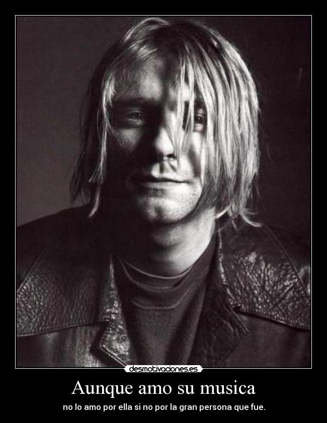 Aunque amo su musica - no lo amo por ella si no por la gran persona que fue.