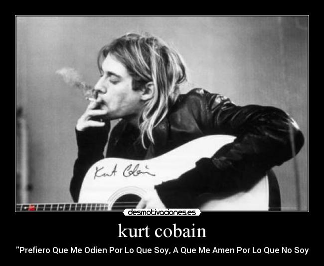 kurt cobain -