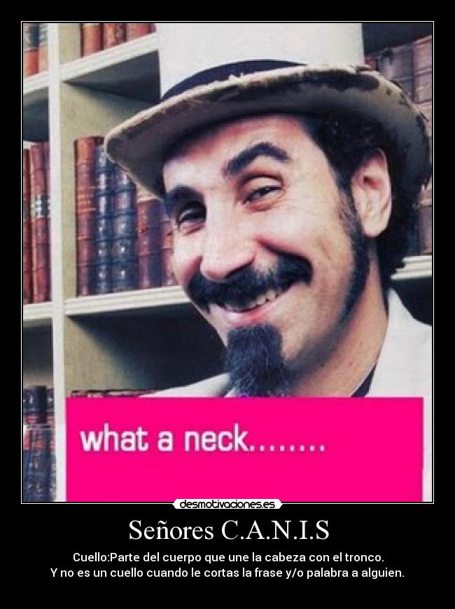 Señores C.A.N.I.S - 