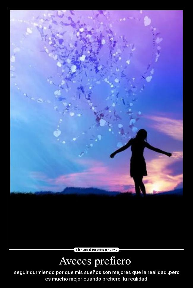 Aveces prefiero -