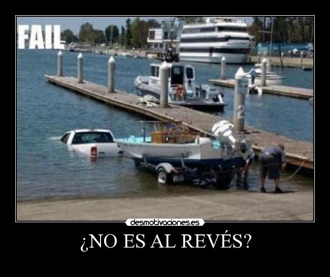 ¿NO ES AL REVÉS? - 