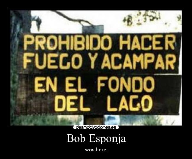 Bob Esponja -