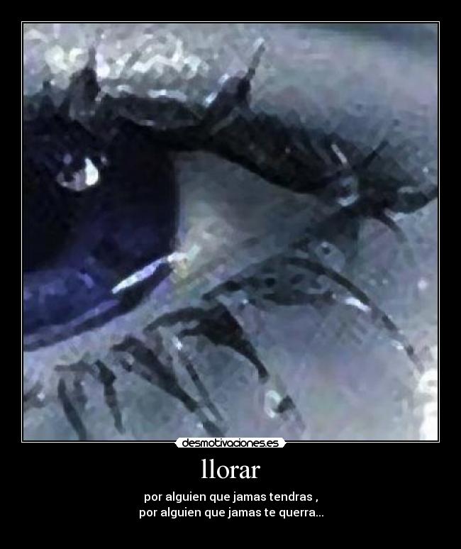llorar -