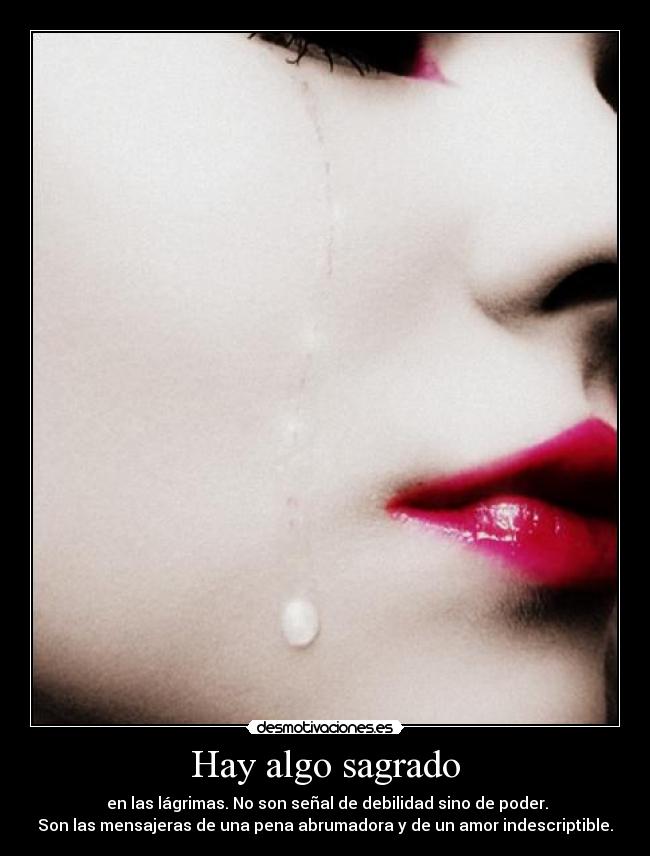 Hay algo sagrado - 
