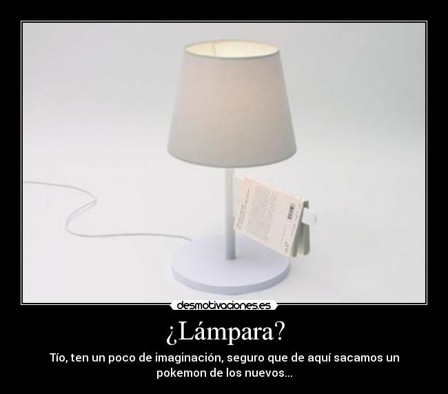 ¿Lámpara? - 