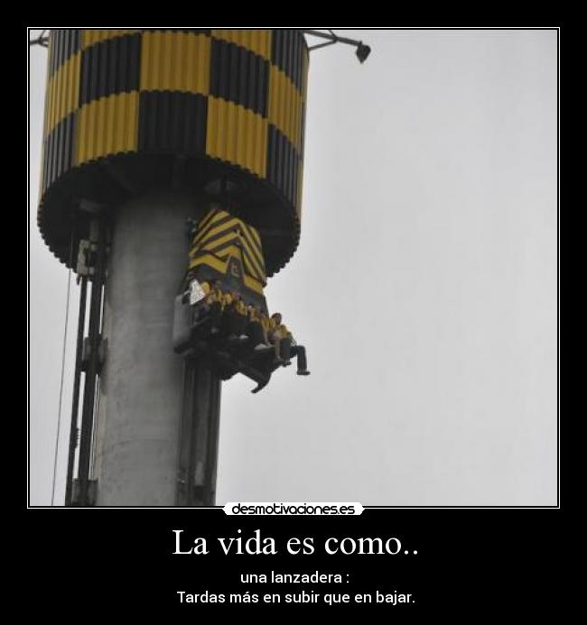 carteles vida lanzadera desmotivaciones