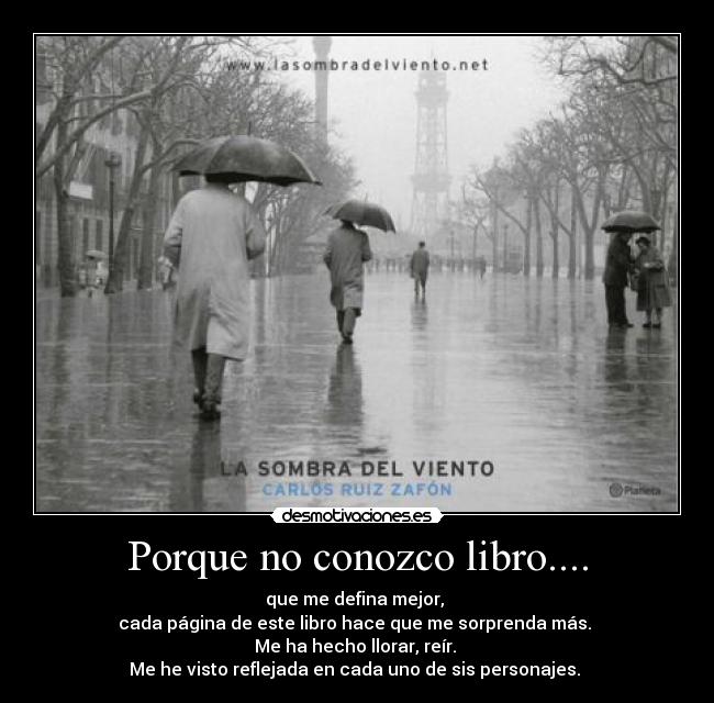 Porque no conozco libro.... -