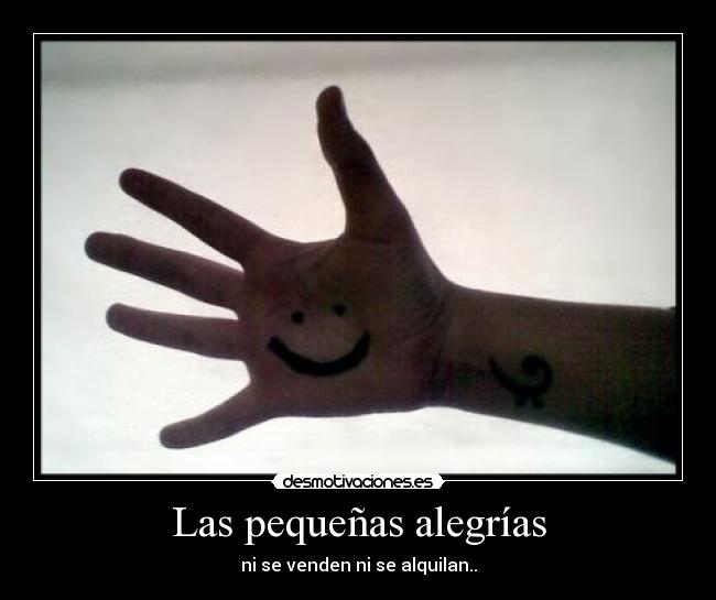 Las pequeñas alegrías - 