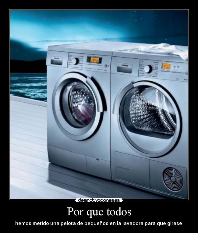 carteles lavadora desmotivaciones