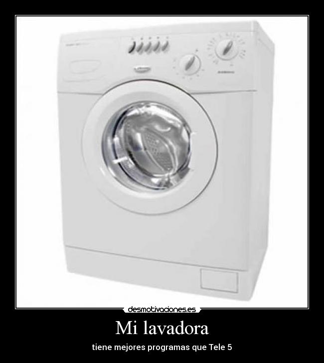 Mi lavadora - 