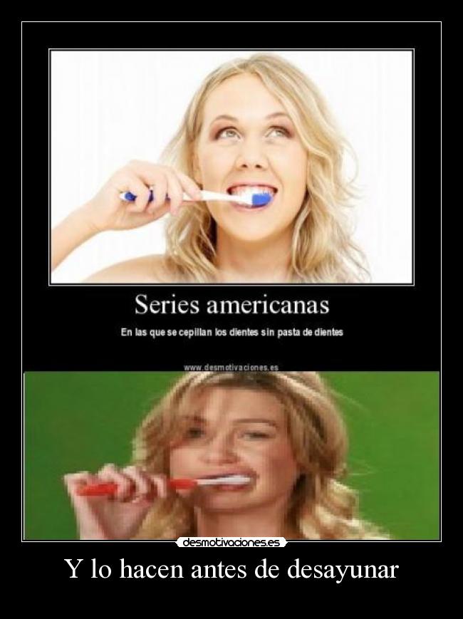 Y lo hacen antes de desayunar - 