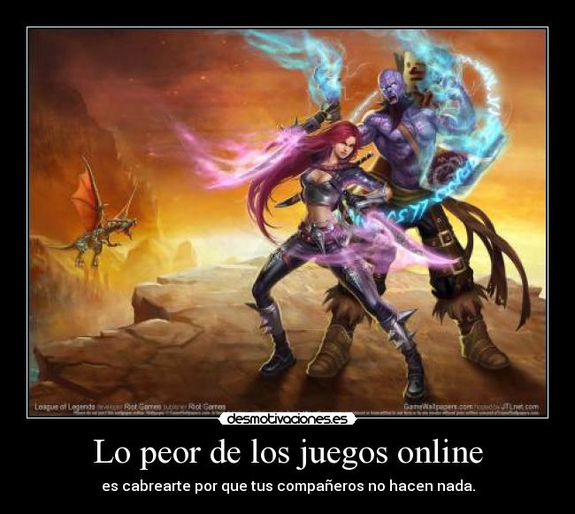 Lo peor de los juegos online - 