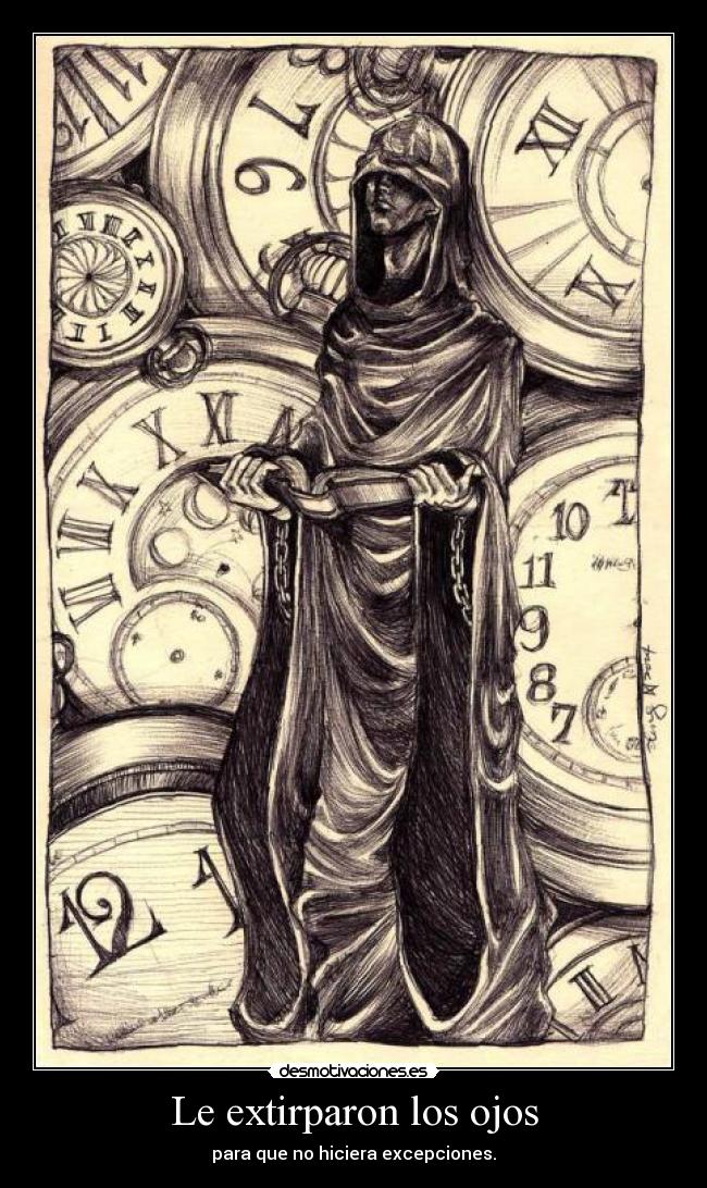 Le extirparon los ojos -