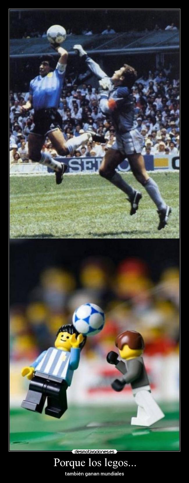 Porque los legos... - también ganan mundiales