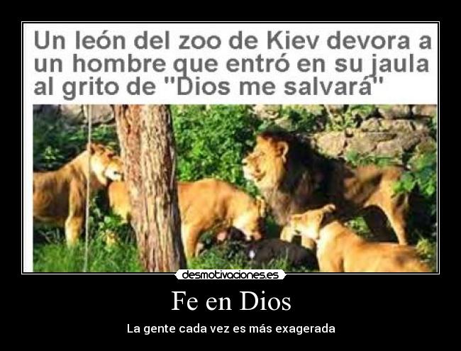 Fe en Dios - 