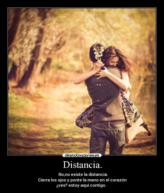 Distancia. -