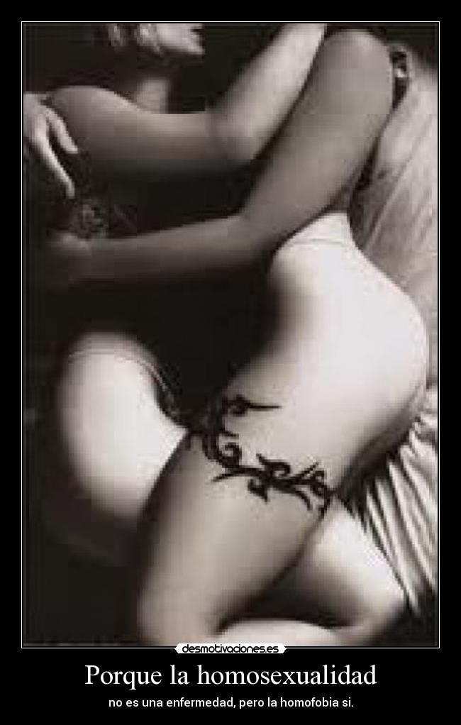 Porque la homosexualidad -