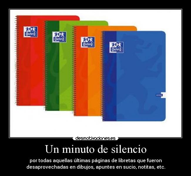 carteles silencio minuto silencio desmotivaciones