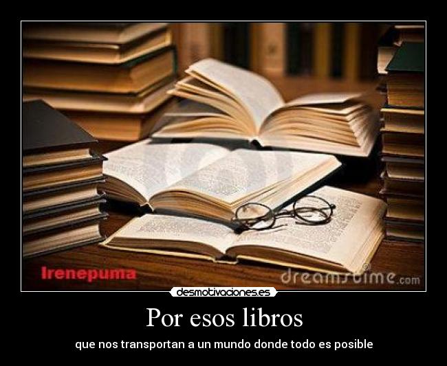 Por esos libros - 