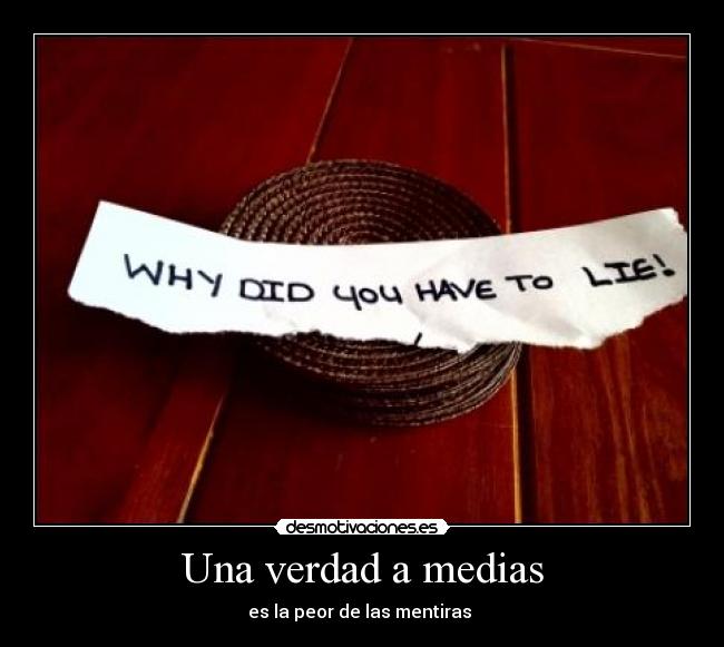 Una verdad a medias - 
