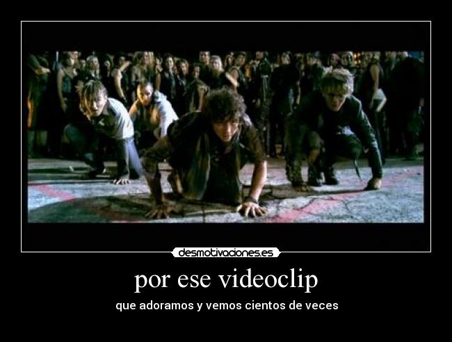 por ese videoclip - 