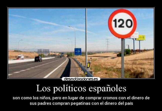 Los políticos españoles -