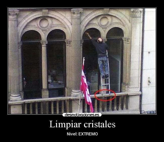 Limpiar cristales -