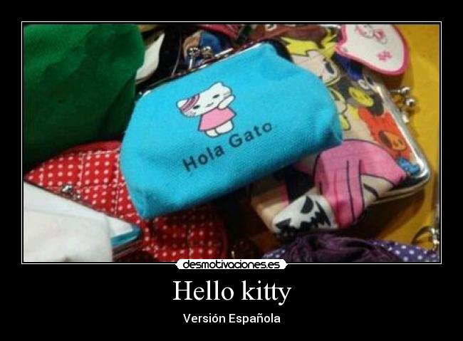 Hello kitty - Versión Española