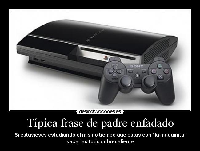 carteles padre ps3 desmotivaciones